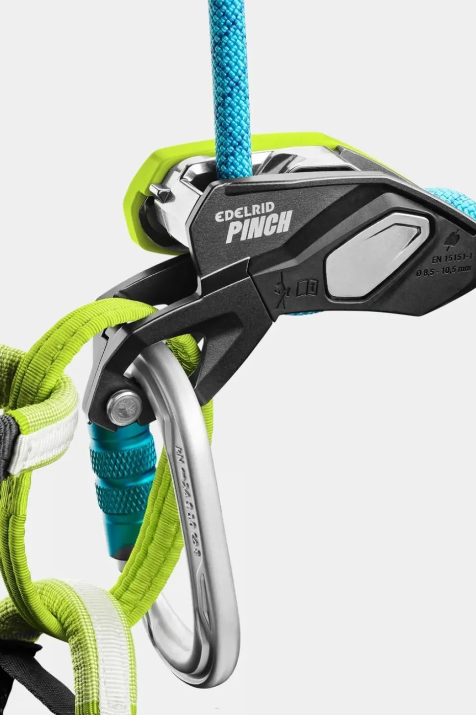 Pinch Assisted Braking Belay Device