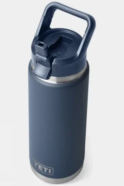 Rambler With Colour Straw Cap Drinks Bottle - 26oz / 769ml