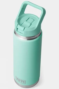 Rambler With Colour Straw Cap Drinks Bottle - 26oz / 769ml