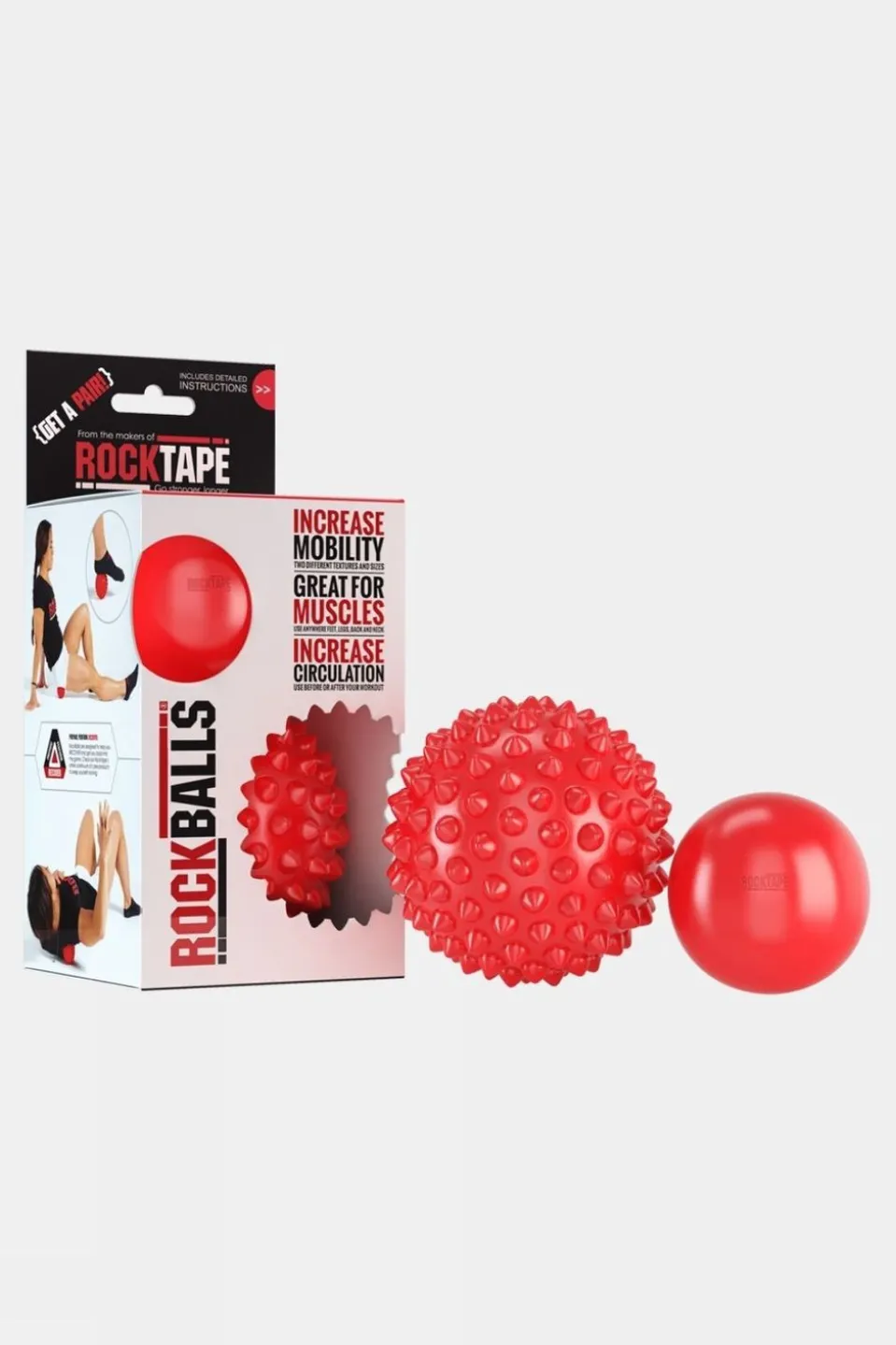 Rockballs Massage Balls - Twin Pack