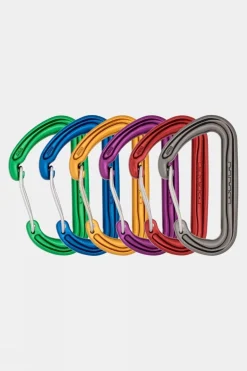 Spectre Coloured Snapgate Carabiner (6 Pack)