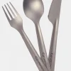 Superlight Titanium Cutlery Set