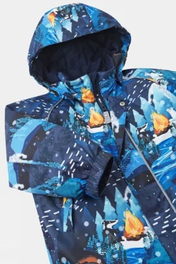 Toddlers Lagnes Reimatec Winter Overall Snowsuit