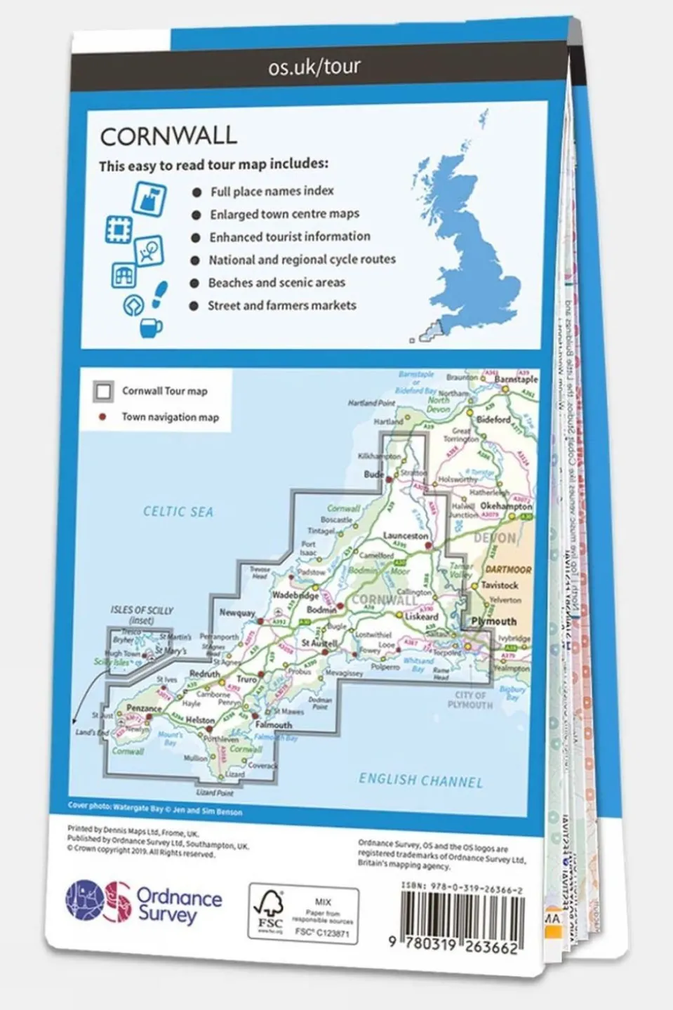 Tour Map Cornwall