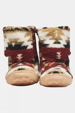 Unisex Sherpa Printed Slippers