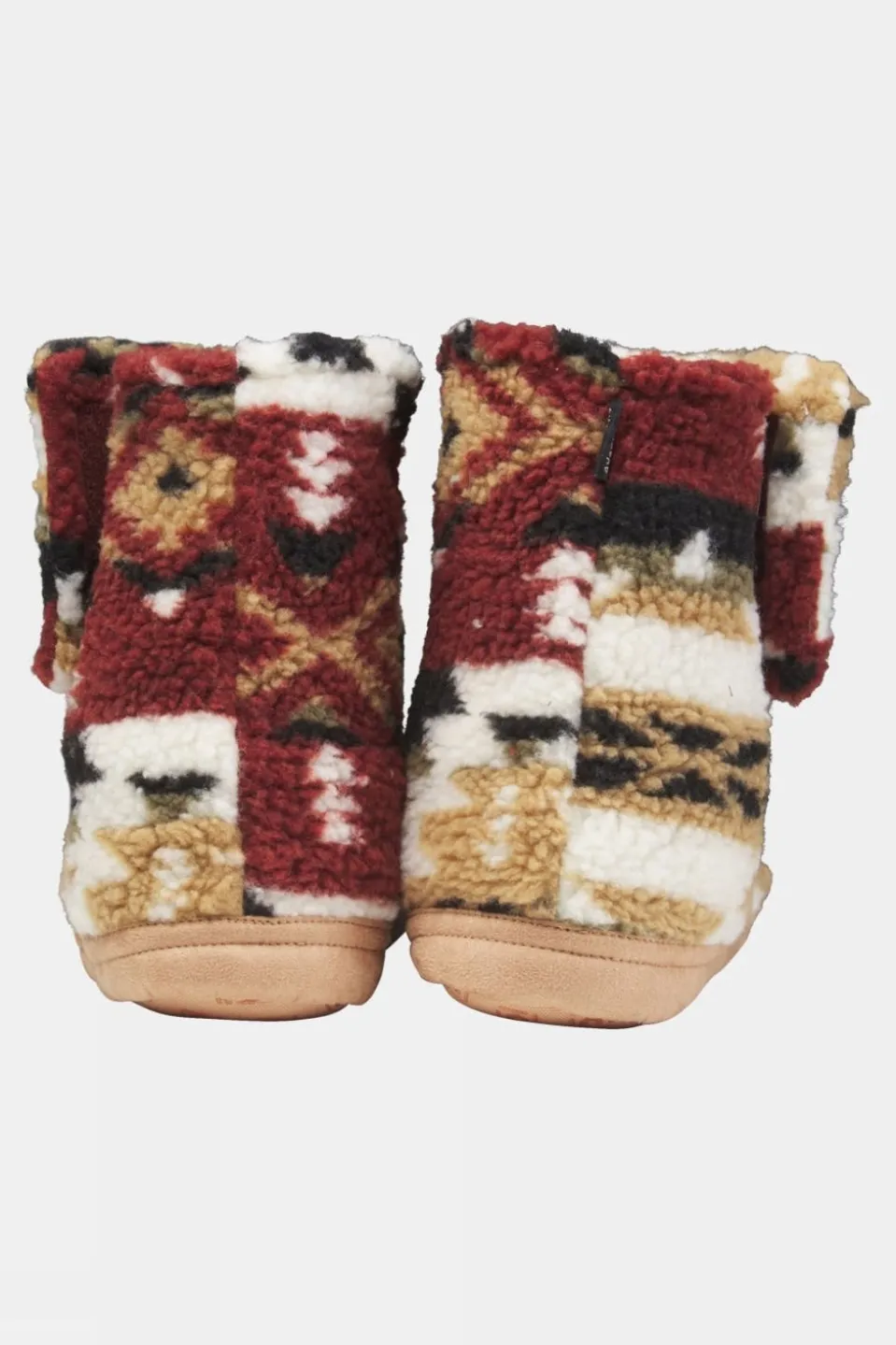 Unisex Sherpa Printed Slippers