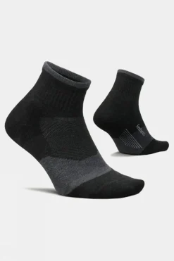 Unisex Trail Max Cushion Quarter Running Socks