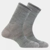 Unisex Ultra Light Crew Socks (2 Pack)