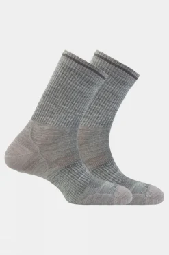 Unisex Ultra Light Crew Socks (2 Pack)