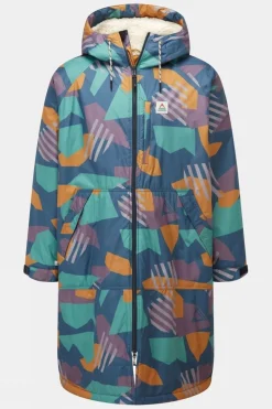 Unisex Waves Recycled Sherpa Lined Changing Robe