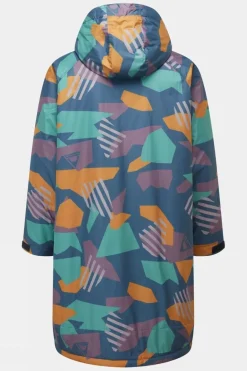 Unisex Waves Recycled Sherpa Lined Changing Robe