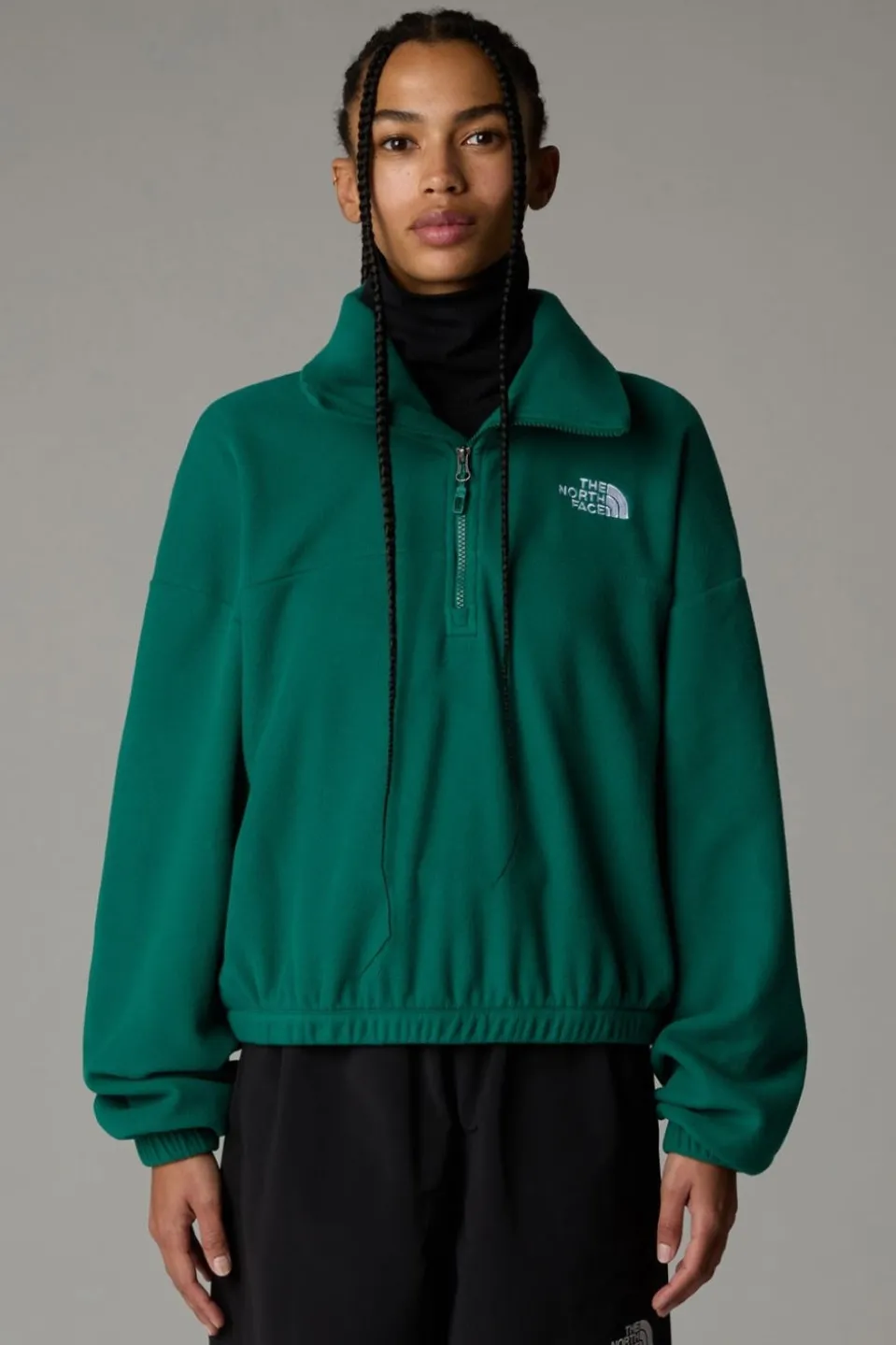 Womens 100 Glacier Half Zip Fleece