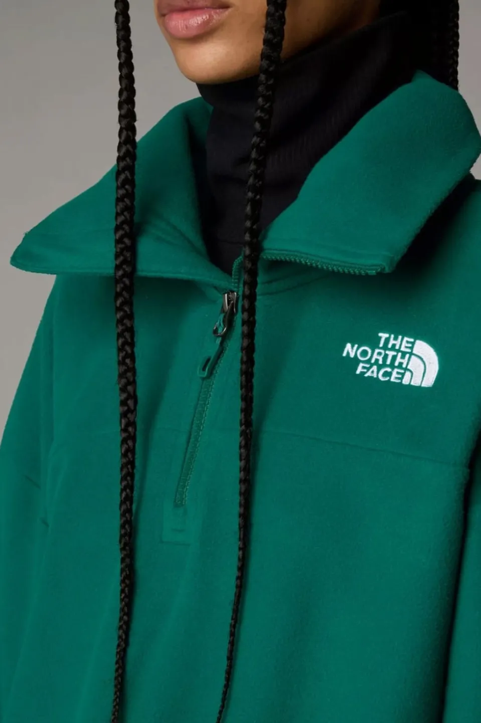 Womens 100 Glacier Half Zip Fleece