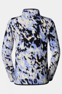 Womens 100 Glacier Printed Quarter Zip Fleece