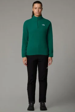 Womens 100 Glacier Quarter Zip Fleece