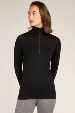 Womens 200 Oasis Long Sleeve Half Zip Thermal Top