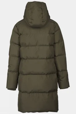 Womens Aarhus Recycled Long Down Jacket