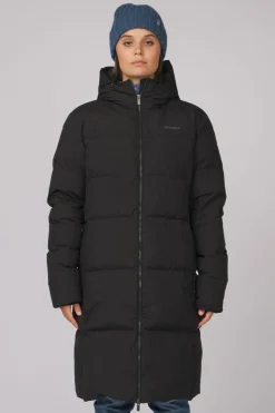 Womens Aarhus Recycled Long Down Jacket
