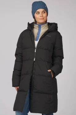 Womens Aarhus Recycled Long Down Jacket