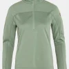 Womens Abisko Lite Fleece Half Zip Fleece