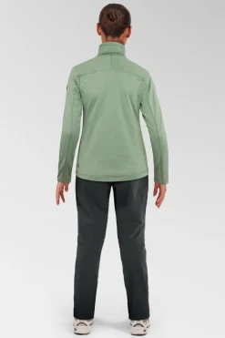 Womens Abisko Lite Fleece Half Zip Fleece
