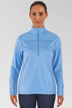 Womens Abisko Lite Fleece Half Zip Fleece