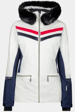 Womens Alicia Faux Fur Ski Jacket