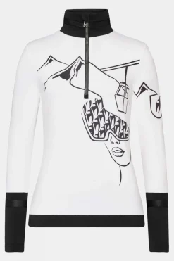 Womens Amie Gondola Half Zip Top