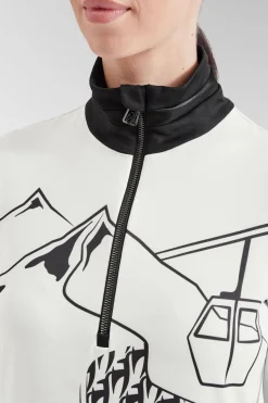 Womens Amie Gondola Half Zip Top