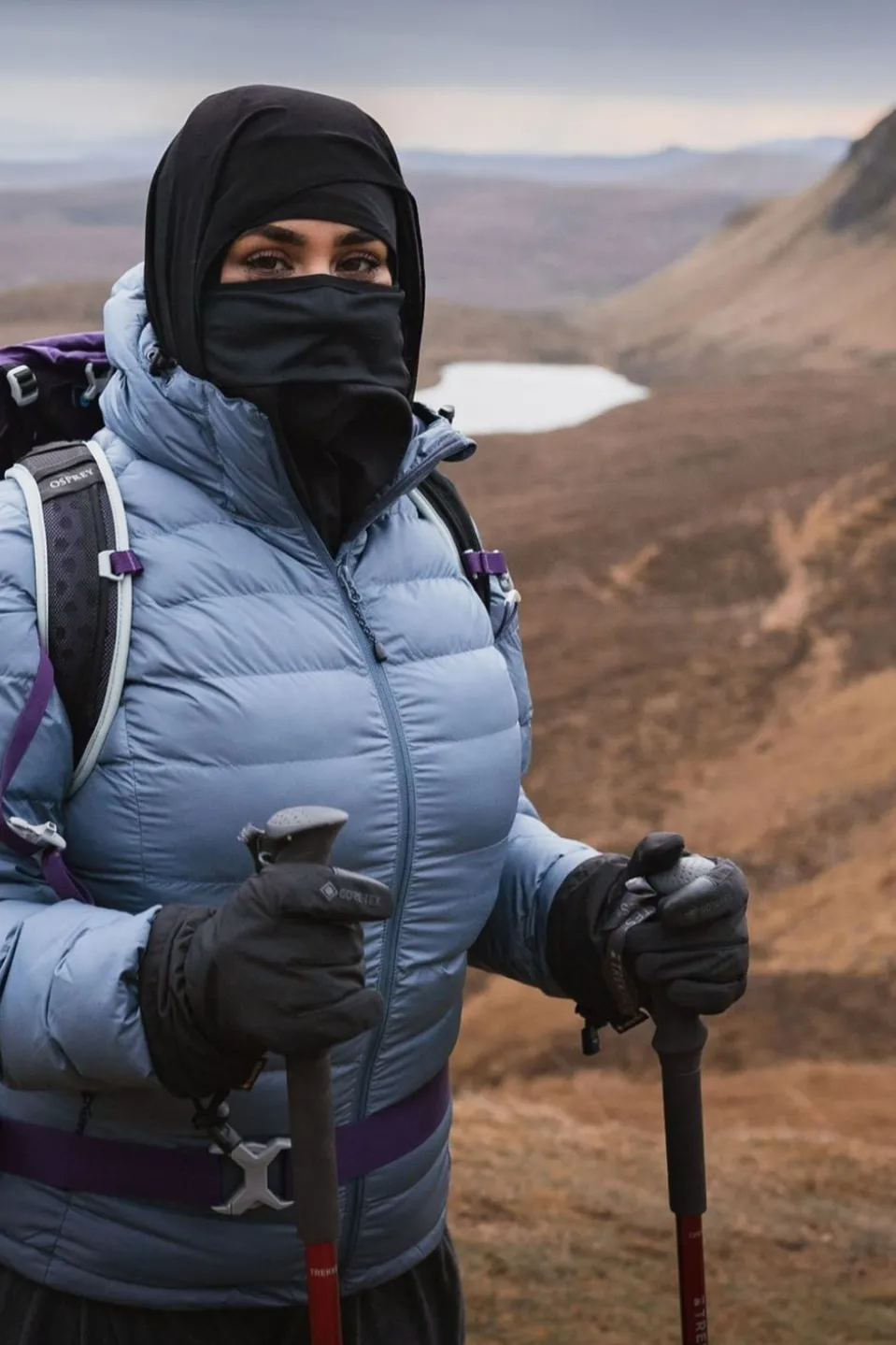 Womens Amira Niqab Face Veil