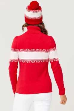 Womens Apres Turtleneck Knitted Sweater