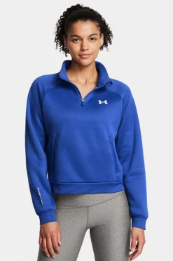Womens Armour Fleece Pro Half Zip Top