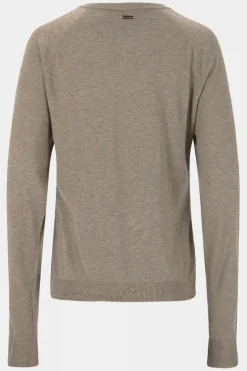 Womens Athens Knitted Crew Neck