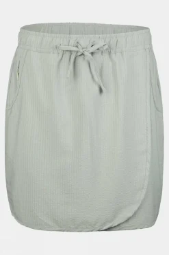 Womens Bamboo Seersucker Skort