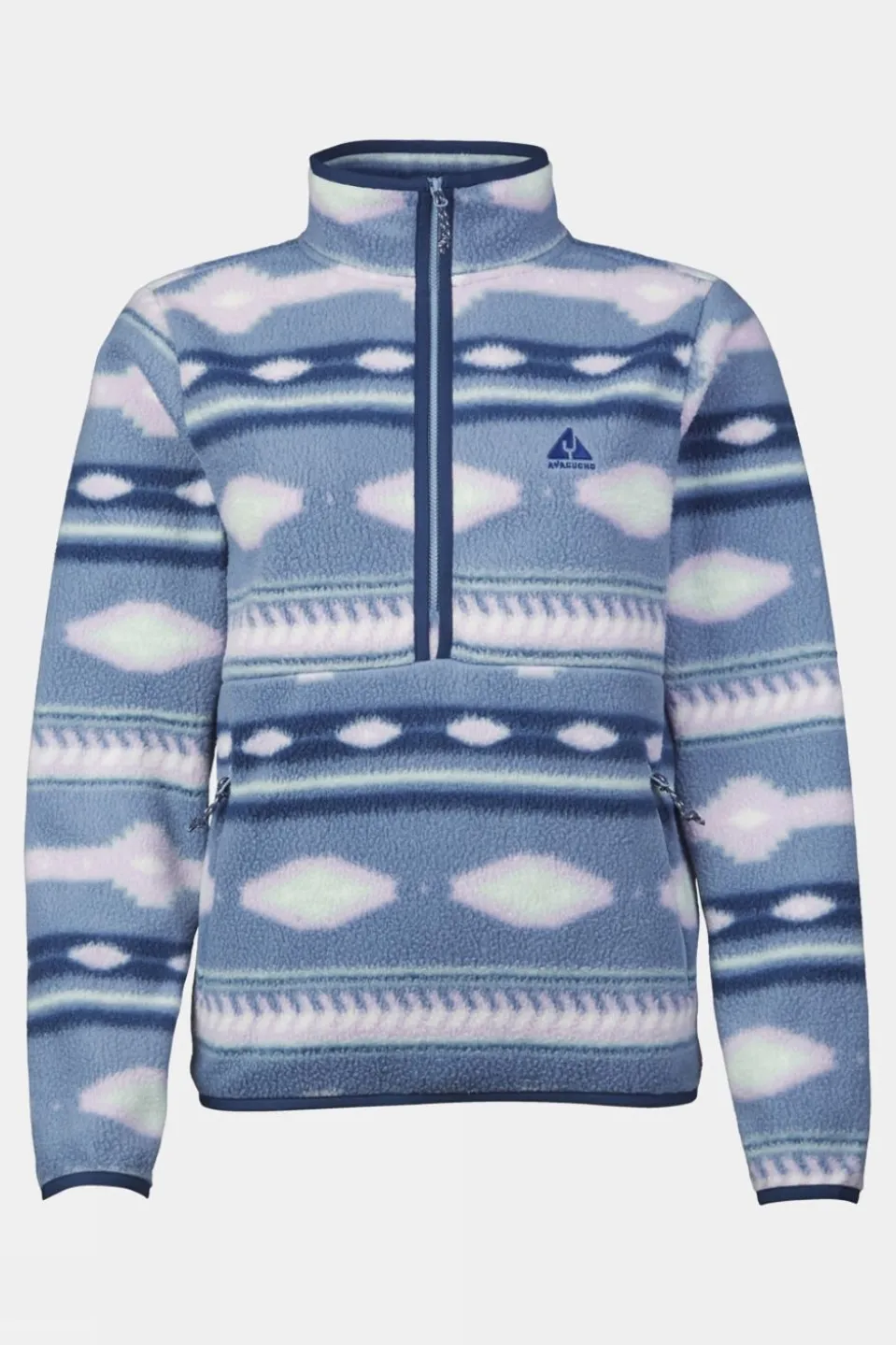 Womens Barrosa Printed Half Zip Fleece