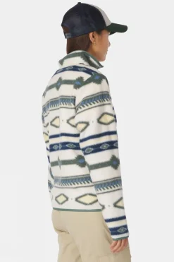 Womens Barrosa Printed Half Zip Fleece