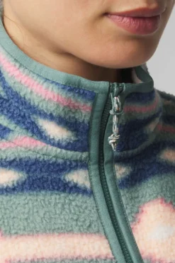 Womens Barrosa Printed Half Zip Fleece