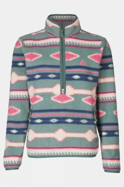 Womens Barrosa Printed Half Zip Fleece