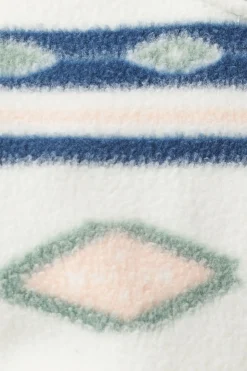 Womens Barrosa Printed Half Zip Fleece