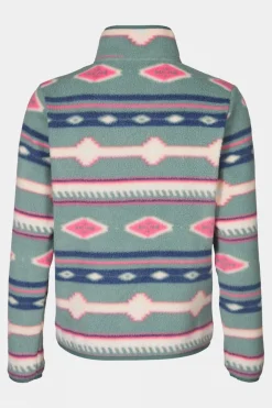 Womens Barrosa Printed Half Zip Fleece