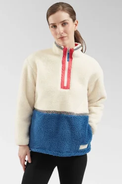 Womens Battams Half Zip Fleece