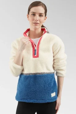 Womens Battams Half Zip Fleece