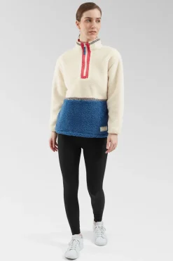 Womens Battams Half Zip Fleece