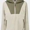 Womens Beaumont Recycled Sherpa Hooded Fleece