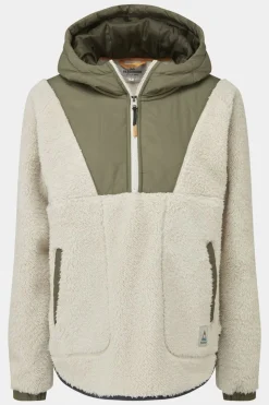 Womens Beaumont Recycled Sherpa Hooded Fleece