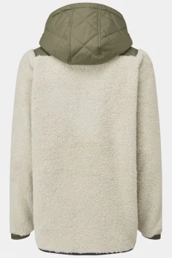 Womens Beaumont Recycled Sherpa Hooded Fleece