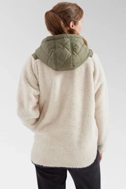Womens Beaumont Recycled Sherpa Hooded Fleece