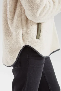 Womens Beaumont Recycled Sherpa Hooded Fleece