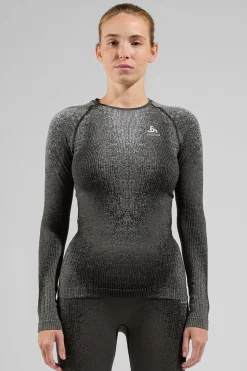 Womens Blackcomb Eco Crew Neck Long Sleeve Base Layer Top