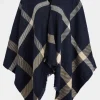 Womens Blair Windowpane Serape